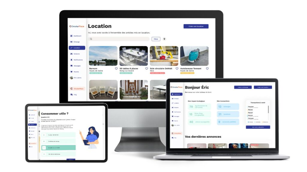 circularplace, la plateforme qui facilite l'économie circulaire